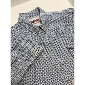 Walls FR Workwear Men's 2XL Long Sleeve Shirt HRC 2 Flame Resistant 2112 *Read